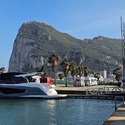 Blick auf Gibraltar