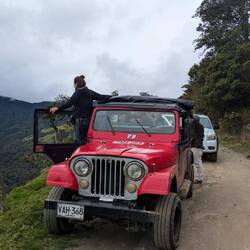 Mit dem Jeep ging es auf 2.900m über dem Meeresspiegel