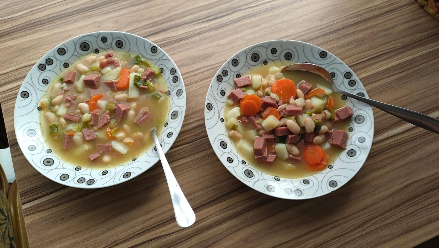 Leckere Suppe, schnell zubereitet.