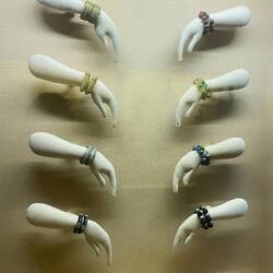 Interesting way to display bracelets