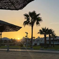 Wieder ein schöner Tag neigt sich dem Ende.