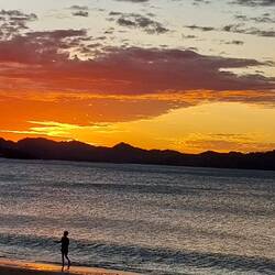 Der letzte Sonnenuntergang in Costa Rica