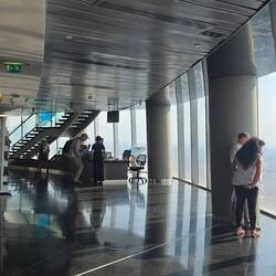 Aussichtsetage, schön leer