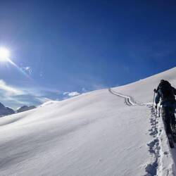 Letzter Anstieg für heute!