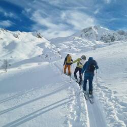 ... mit Sonnenschein verwöhnt ...