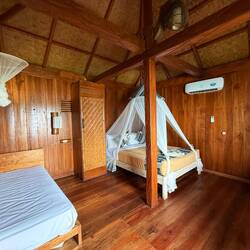 Our room. Simple but stellar views