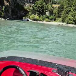 Yielding to another Jetboat 🙂