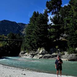 Tom by the Shotover River