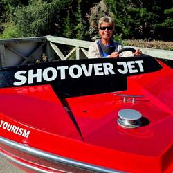 Shotover Jet - photo op
