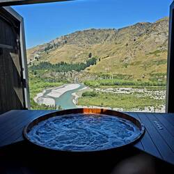 Onsen Hot Pool with a view