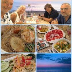 Unser Abendessen.. heute waren es nur noch vier