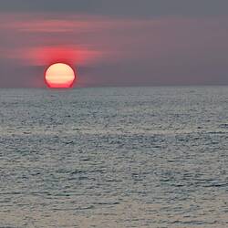 Wenn die Sonne (nicht in Capri) im Meer versinkt ... 🥰