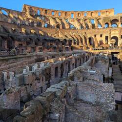 I korytarze podziemne dla gladiatorów