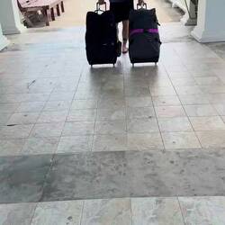 Auf dem Weg zum Pier