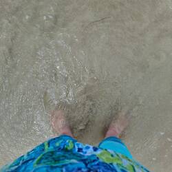 Water's very warm.