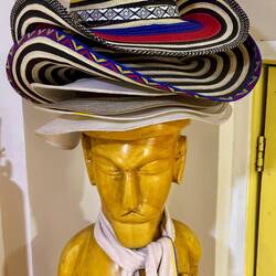 Typisch kolumbianische Hüte