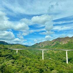 Immer wieder lange Brücken