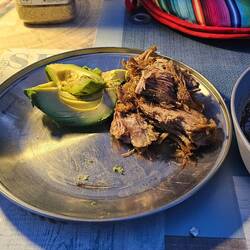 Hot tortillas & fixins