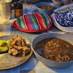 Tim made fabuloso pozole
