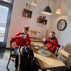 Erste KuK Pause schon beim S Bahn Zwischenstop in Schladern!