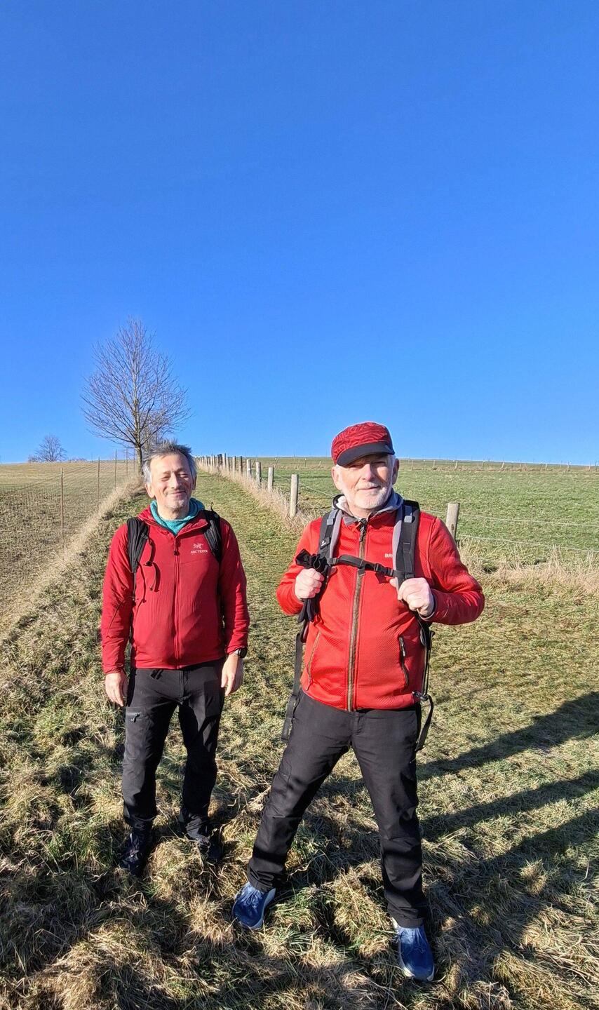 Gemeinsam mit Louder auf dem Erlebnisweg Sieg, dem "Landlebenweg" unterwegs!😁