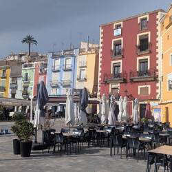 Die bunten Häuser von Villajoyosa