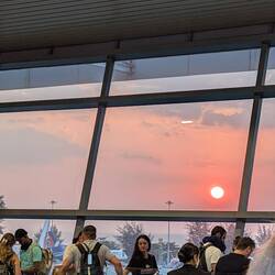 Letzter Sonnenuntergang in diesem Urlaub