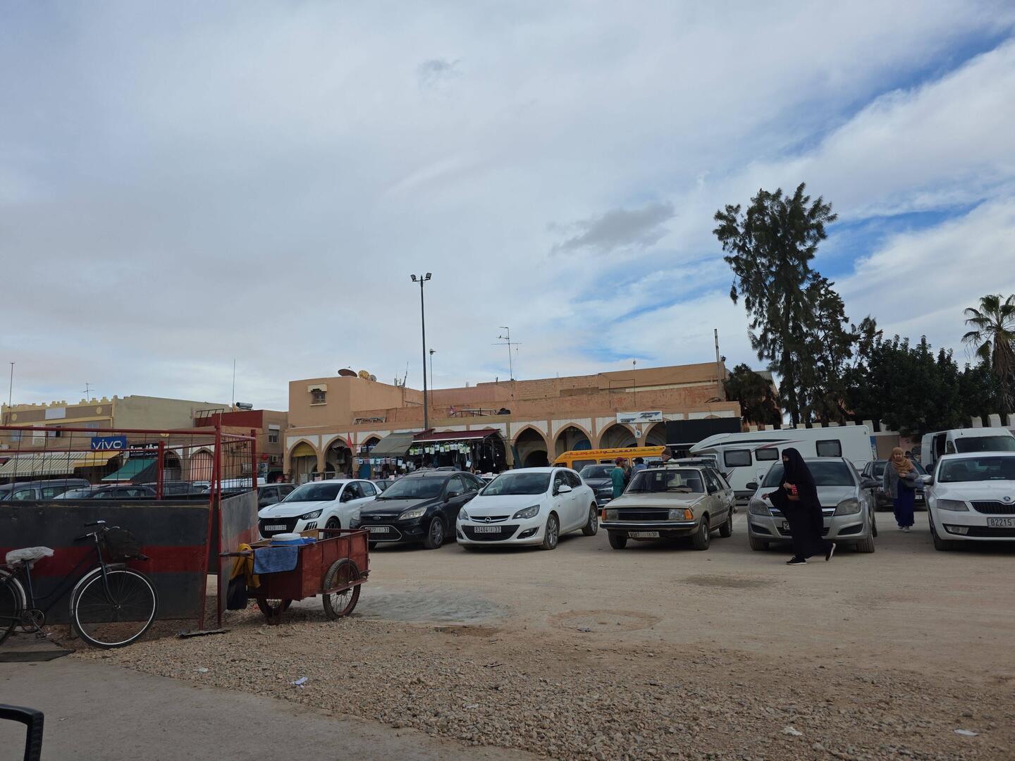 Parkplatz im Zentrum
