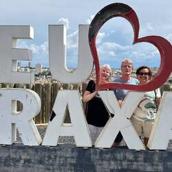 In Araxá with Wally & Marli