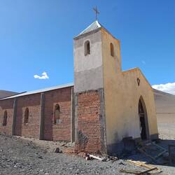 Eine der zwei früheren Kirchen