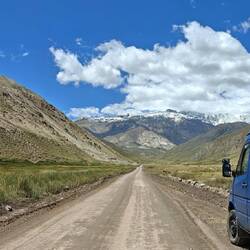 Auf der Hochebene in Richtung Argentinien