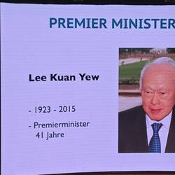 Der Mann, der Singapur in die Moderne führte