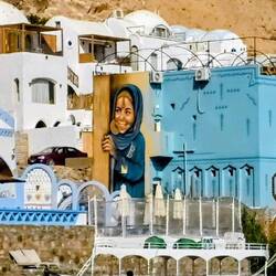 A potion of a Nubian village