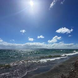 Lake Taupo (oder doch das Meer, wie die Jungs erst meinten?)