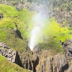 Deswegen Wasserhöchststand - Blowholes