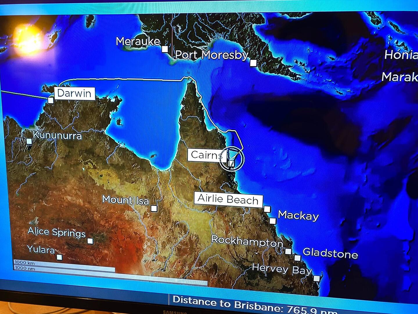Von Cairns ging's raus zum Great Barrier Reef