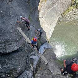 Cool view of bridge crossing