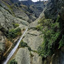 We climbed up to the bridge, then posed, hanging off the sides of the bridge...
