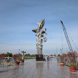 Zentrum von Chau Doc