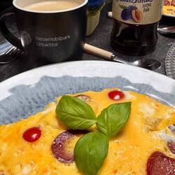 mmmmh lecker Haasi-Frühstück heute