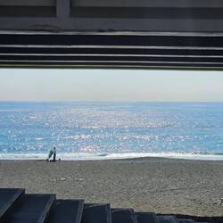 Ma première vision du Pacifique.