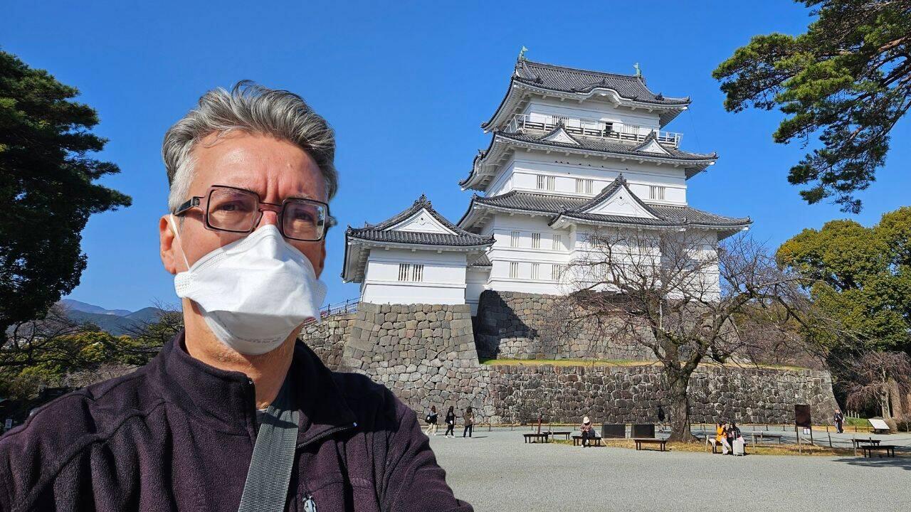 En attendant mon train, visite du château restauré en 1971 de Odawara.