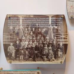 Die "gekidnappten" Kinder in der Schule.