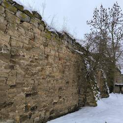 Alte Mauer vom Rittergut