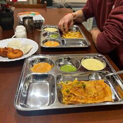 Breakfast at the hotel: Dosa 🫠