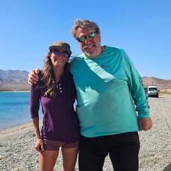 Sharon, Paul & Kathy all met Chloa our first trip to Baja.