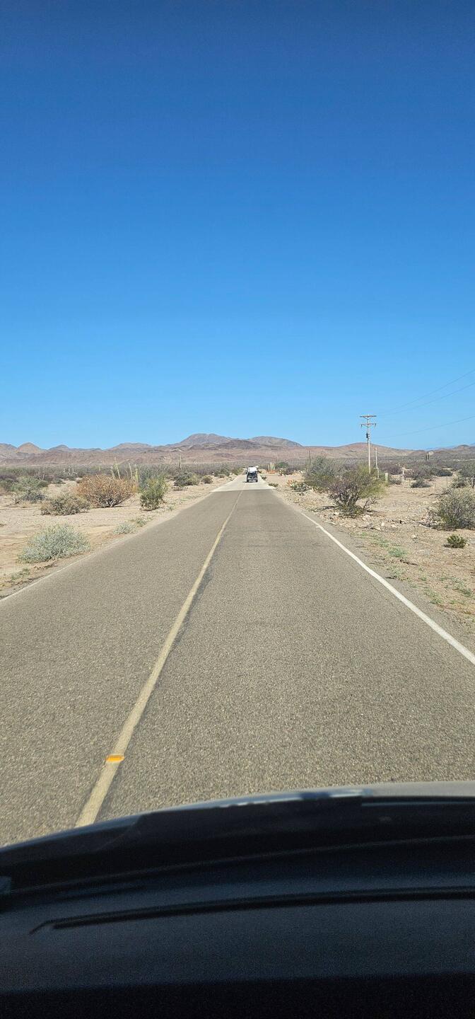Moving down the road from Archelon, the road turns to dirt.