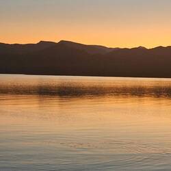 Great sunset on our first evening at La Gringa.