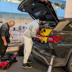 Alles verstaut, los geht's nach Hause 😍