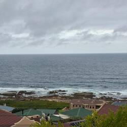 View of the sea.